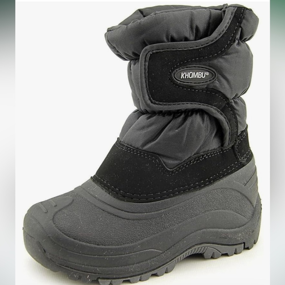 EUC Khombu snow trekker BLACK boots size 10
